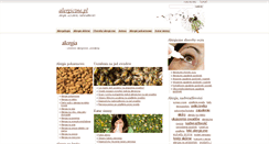 Desktop Screenshot of alergiczne.pl